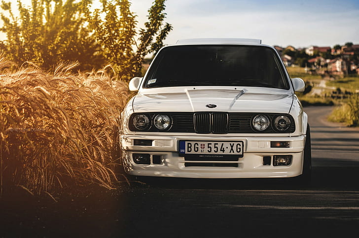 BMW, car, BMW E30, HD wallpaper