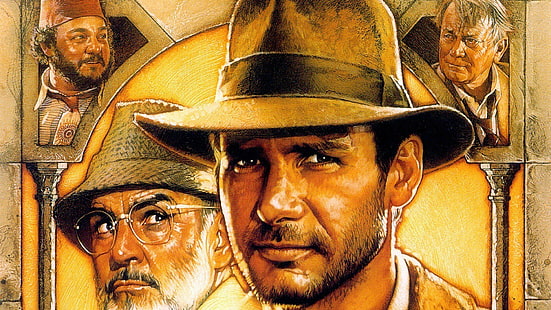 Indiana Jones, Indiana Jones y la última cruzada, Fondo de pantalla HD HD wallpaper