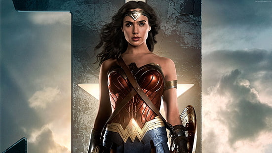 Gal Gadot, 4K, Wonder Woman, Liga de la Justicia, Fondo de pantalla HD HD wallpaper