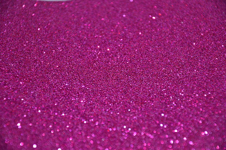 pink glitter, surface, sequins, pink, HD wallpaper