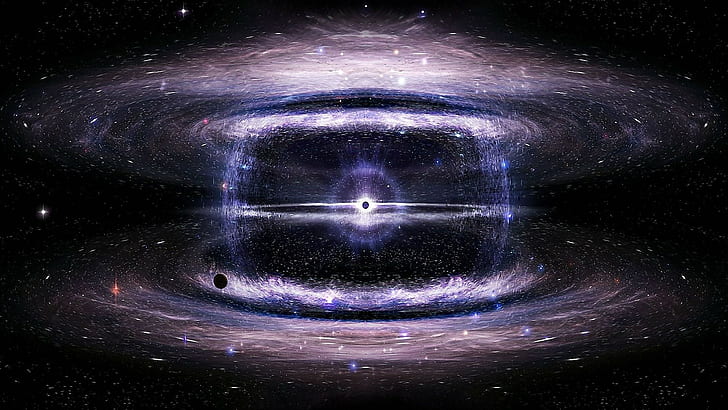Universum, Raum, Sterne, Raumkunst, digitale Kunst, Science Fiction, Supernova, HD-Hintergrundbild