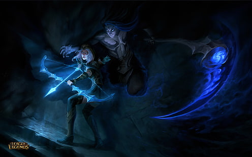 Video Game, League Of Legends, Ashe (League Of Legends), Kayn (League Of Legends), HD wallpaper HD wallpaper