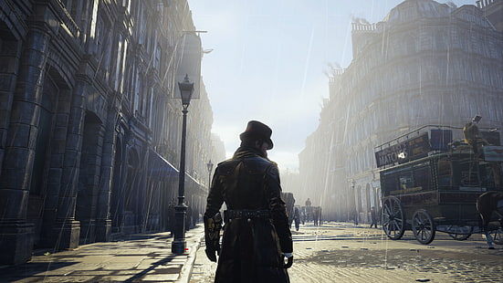 Assasin's Creed Syndicate, Videospiele, abstergo, Jacob Frye, HD-Hintergrundbild HD wallpaper