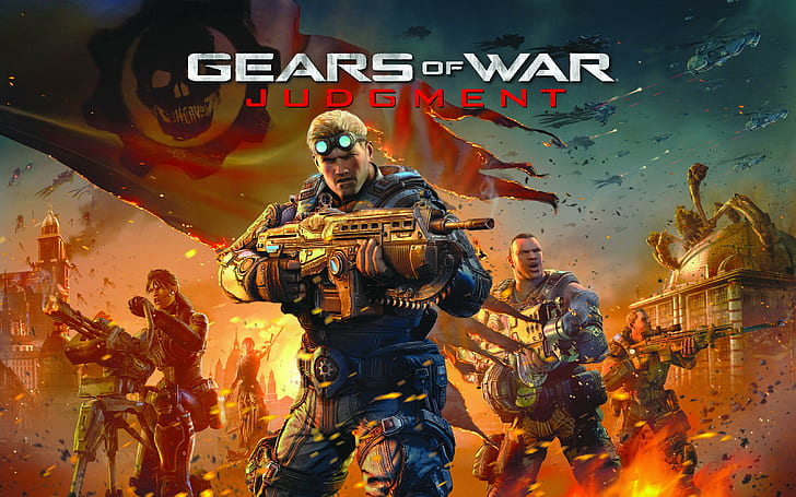 Gears of War Judgment 2013, judgment, gears, 2013, games, HD wallpaper