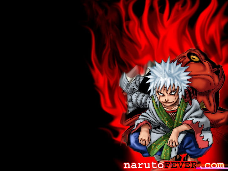 ضفدع طفل jiraiya Anime Naruto HD Art ، ضفدع ، طفل، خلفية HD