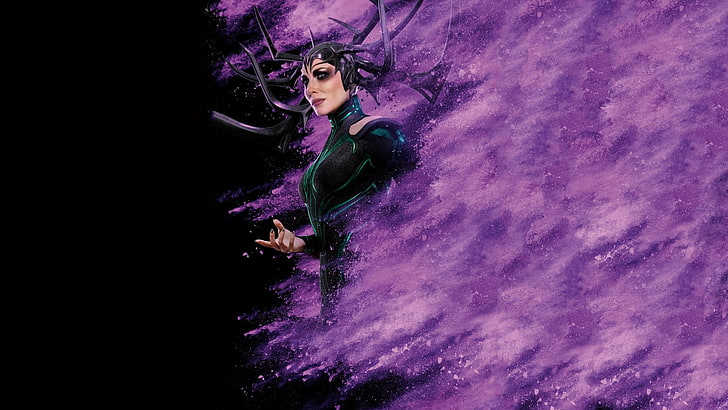 Marvel Thor Illustration de Hela, Film, Thor: Ragnarok, Cate Blanchett, Hela (Marvel Comics), Fond d'écran HD