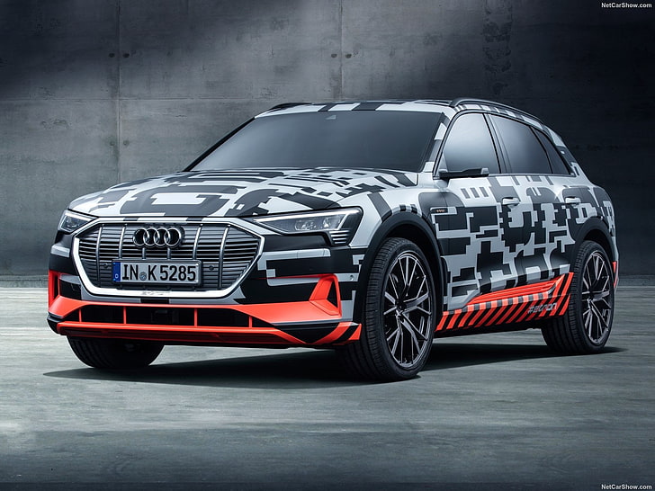 Audi E Tron Quattro Concept 2, автомобил, HD тапет