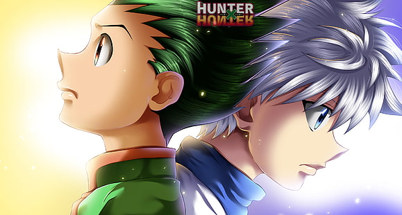 Anime, Hunter x Hunter, Gon css, Killua Zoldyck, Tapety HD HD wallpaper