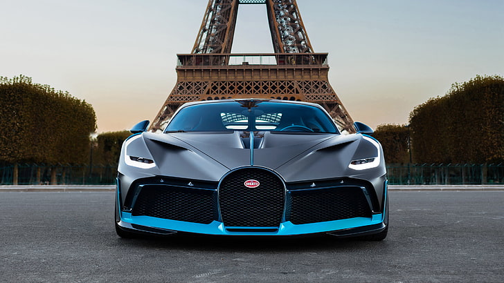 Bugatti Divo in Paris, Paris, Bugatti, Divo, HD-Hintergrundbild