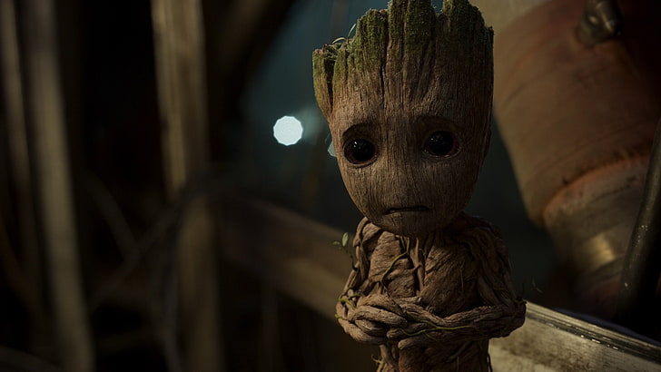 Groot, Guardians Of the Galaxy, Guardians of the Galaxy Vol. 2, Marvel Cinematic Universe, Marvel Comics, филми, HD тапет
