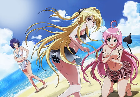 att älska ru sairenji haruna 2103x2998 Anime Hot Anime HD Art, To Love Ru, Sairenji Haruna, HD tapet HD wallpaper