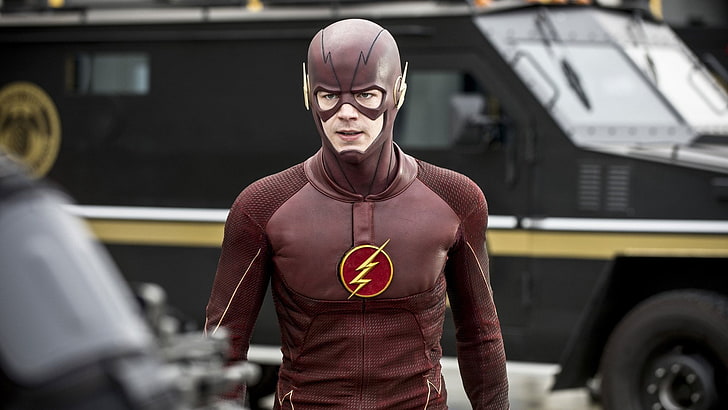 Programa de televisión, The Flash (2014), Barry Allen, Flash, Grant Gustin, Fondo de pantalla HD
