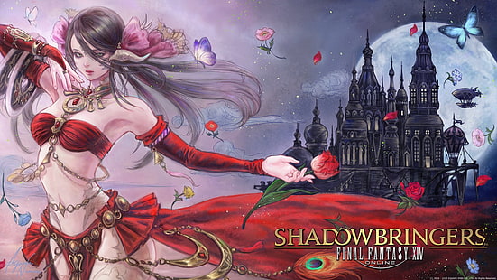 Final Fantasy, Final Fantasy XIV, Final Fantasy XIV: Shadowbringers, HD papel de parede HD wallpaper