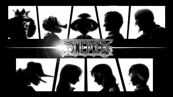 Anime, One Piece, Brook (One Piece), Franky (One Piece), Monkey D. Luffy, Nami (One Piece), Nico Robin, Sanji (One Piece), Tony Tony Chopper, Usopp (One Piece), Zoro Roronoa, Fondo de pantalla HD HD wallpaper