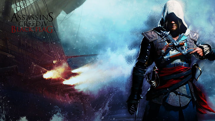 Assassin's Creed wallpaper, Assassin's Creed: Black Flag, HD wallpaper