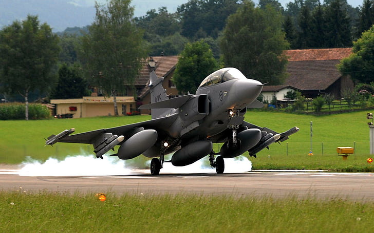 Euro Fighter Jet Fighter, uero, fotografía, 2011, caza, aviones, Fondo de pantalla HD