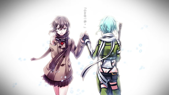 gadis anime, Sword Art Online, Asada Shino, Wallpaper HD HD wallpaper