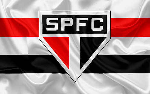 Futebol, São Paulo FC, Emblema, Logotipo, HD papel de parede HD wallpaper