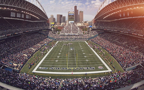 seahawks, Seattle, กีฬา, สนามกีฬา, ฟุตบอล, nfl, วอลล์เปเปอร์ HD HD wallpaper