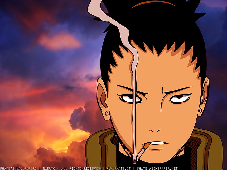 Zigaretten, Nara, Naruto, Shikamaru, Shippuden, Rauchen, HD-Hintergrundbild