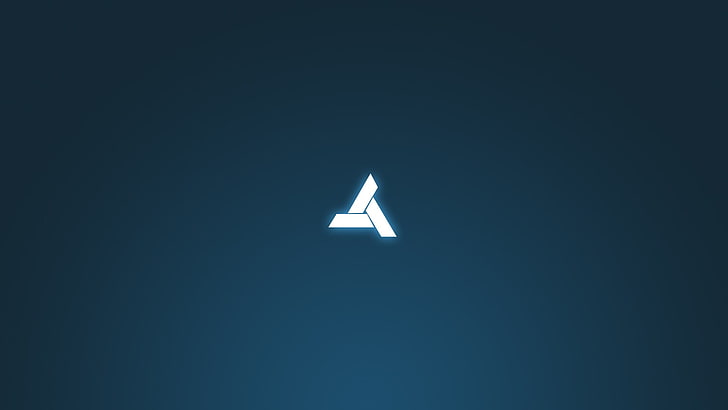 white triangle logo illustration, Assassin's Creed, abstergo, Abstergo Industries, Animus, video games, minimalism, HD wallpaper