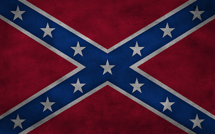 Union Jack Flagge, Sterne, Flagge, Amerika, Staaten, Rednek, Konföderation, HD-Hintergrundbild