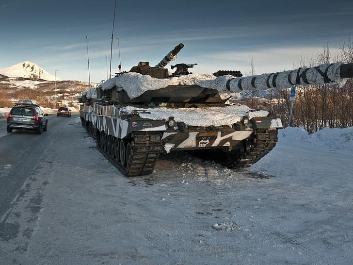Germany, tank, armor, Leopard 2A6, military equipment, HD wallpaper
