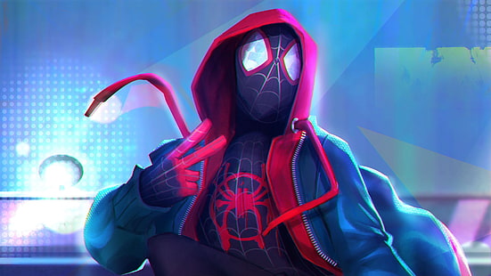 Film, Spider-Man: Into The Spider-Verse, Miles Morales, Tapety HD HD wallpaper