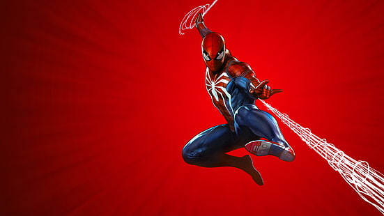 Spider-Man PS4 Cover Art 4K 8K, Cover, Spider-Man, PS4, Kunst, HD-Hintergrundbild HD wallpaper