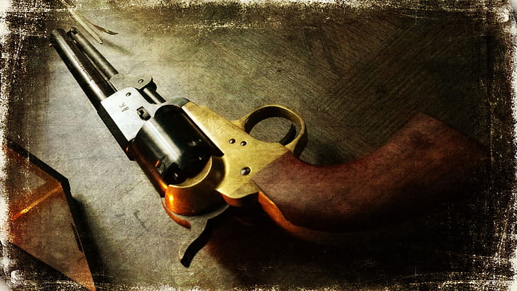 bubuk hitam, pistol konfederasi, griswold dan gunnison, Wallpaper HD