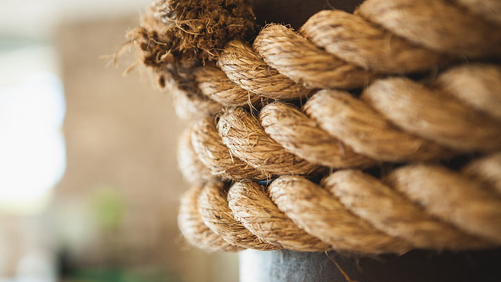 ropes, knot, HD wallpaper