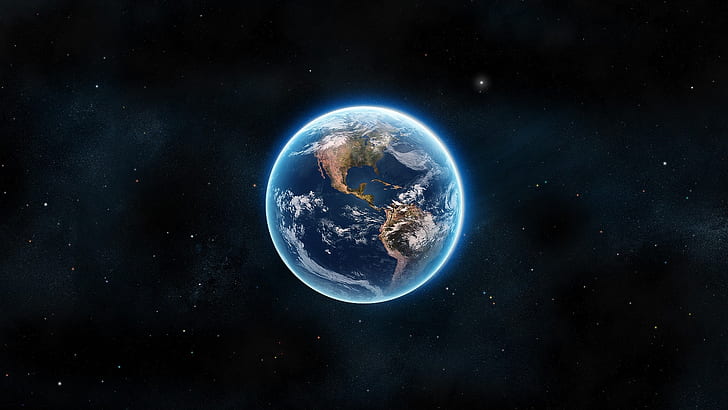 rymdens världsplaneter jorden google 1920x1080 rymdplaneterna HD-konst, världen, yttre rymden, HD tapet