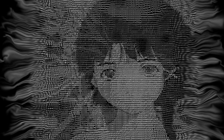 woman sketch, Serial Experiments Lain, Lain Iwakura, cyberpunk, HD wallpaper