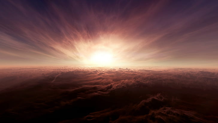 เมฆขาวเมฆธรรมชาติ, วอลล์เปเปอร์ HD