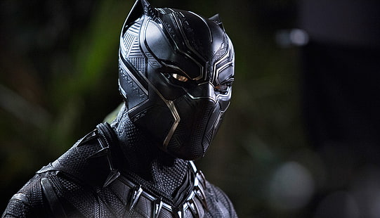 2018, Chadwick Boseman, Black Panther, HD tapet HD wallpaper