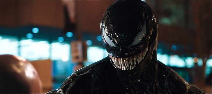 Marvel Venom, Venom, Eddie Brock, Marvel Comics, Symbiote, Transformation, Tom Hardy, HD-Hintergrundbild