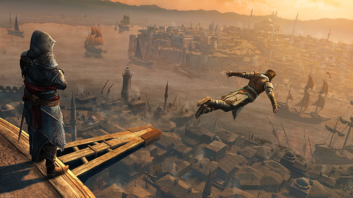 Assassin's Creed، Revelations، Constantinople، Yusuf Tazim، Ezio Auditore da Firenze، خلفية HD