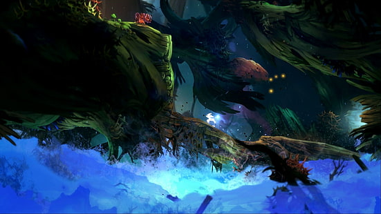 أوري والغابة العمياء، خلفية HD HD wallpaper