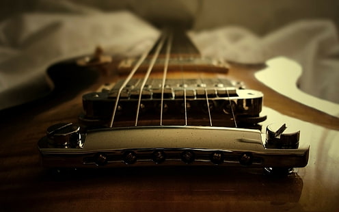 violão, Les paul, instrumento musical, HD papel de parede HD wallpaper
