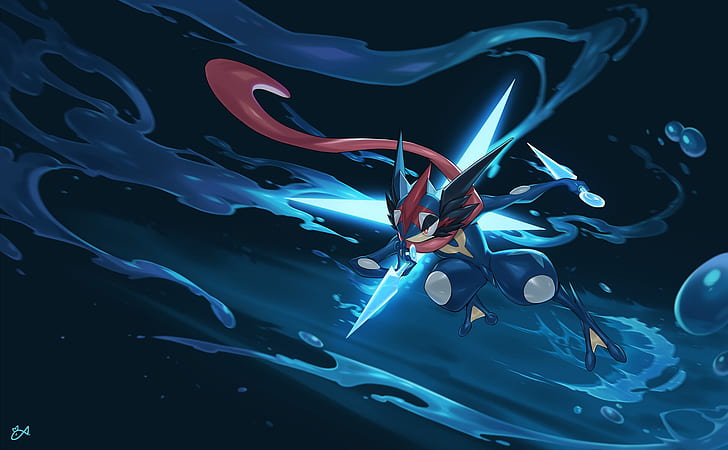 Pokémon, Greninja (Pokémon), HD-Hintergrundbild