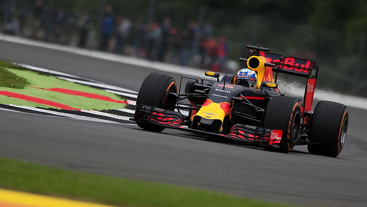 Daniel Ricciardo, F1, Formuła 1, Red Bull Racing, Samochód, Sport, Prędkość, Tapety HD