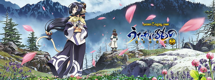 Anime, Utawarerumono, Haku (Utawarerumono), Kuon (Utawarerumono), HD wallpaper
