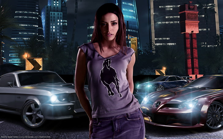 Need for speed carbon Girl 2, Girl, Need, speed, carbon, HD wallpaper