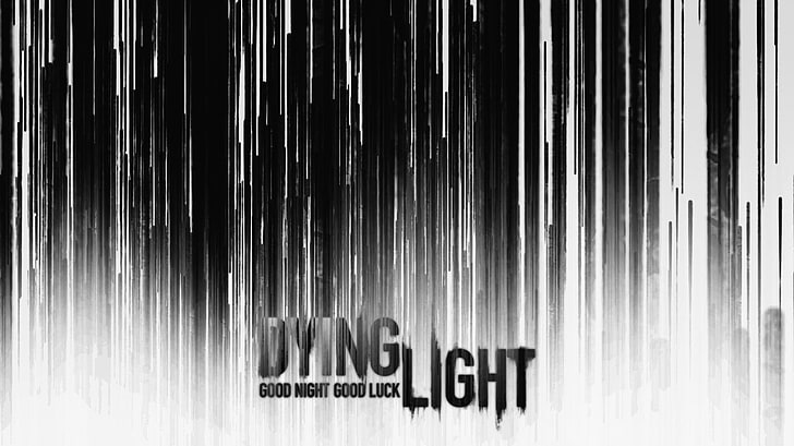 Dying Light Good Night Good Luck digital wallpaper, Dying Light, video games, minimalism, HD wallpaper