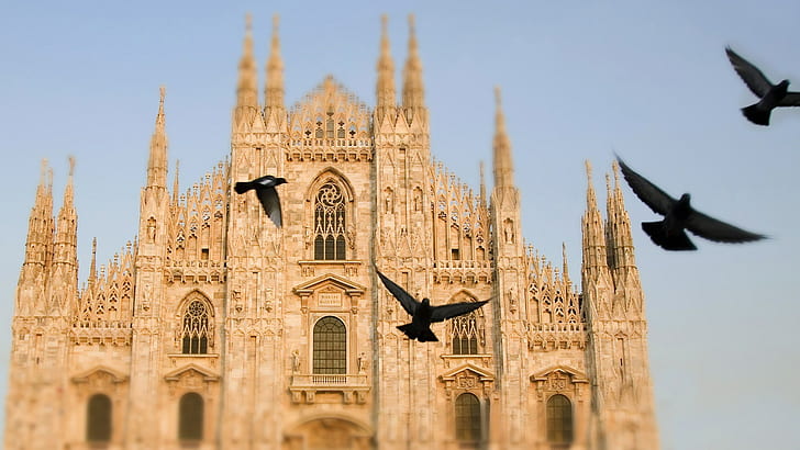 Milanos katedral, HD tapet