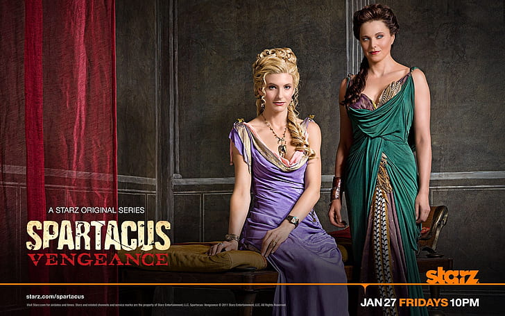 Viva Bianca dans Spartacus: Vengeance, Viva, Bianca, Spartacus, Vengeance, Fond d'écran HD