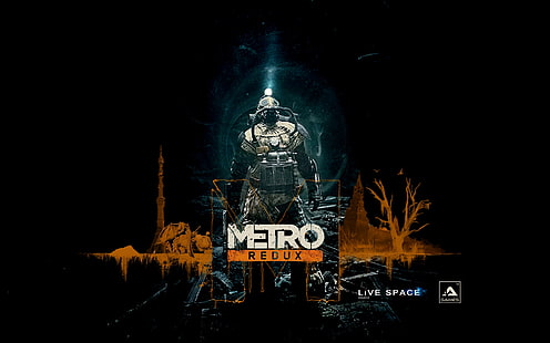 Metro Redux game poster, metro 2033, last light, redux, 4a games, HD wallpaper HD wallpaper