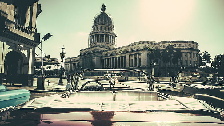 Havana, Cuba, Havana, Cuba, HD, HD wallpaper