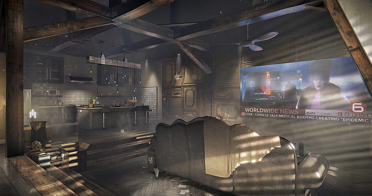 Deus Ex, Deus Ex: İnsanlık Bölünmüş, HD masaüstü duvar kağıdı