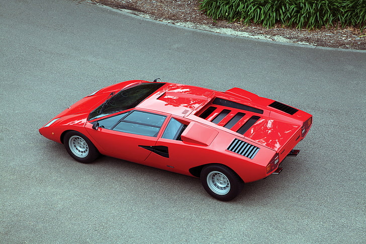 1974 г., класика, Countach, Lamborghini, LP400, суперкар, Великобритания-спец, HD тапет